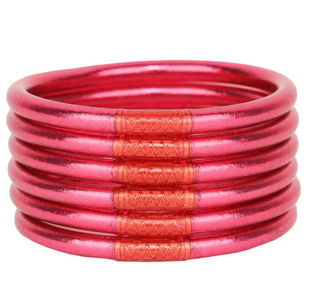 BuDhaGirl ALL WEATHER BANGLES (SET OF 6)