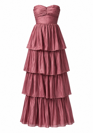Lulus Bella Tiered Maxi Dress