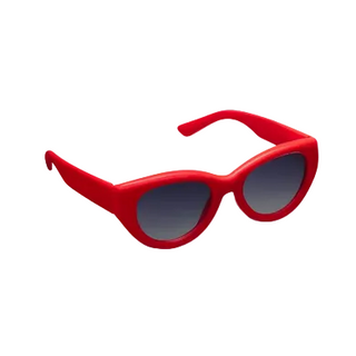 Peepers Sunday Scaries (Sunglasses) in Red