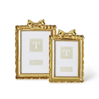 Two's Company Accent Bow Frame 4x6