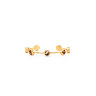 Brackish Oncidium Multi Bezel Cuff