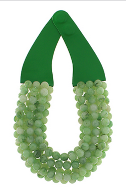 Monkee's Jewelry And Acc Gemstone Beaded Necklace / Multiple Color Options