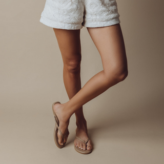 Solei Sea Indie Nude Classic Thin Strap Sandal