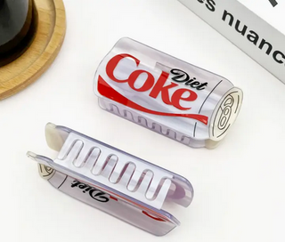 Thedivasoap Diet Coke Bottle Hair Claw Clip, Fun Acetate Hair Accessory - Coke