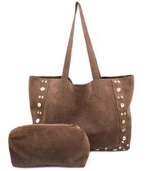 BC Handbags Faux Suede Handbags / 4 Color Options