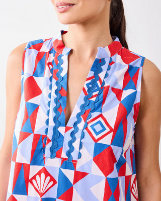 Printfresh Ocean View Long Tunic Dress