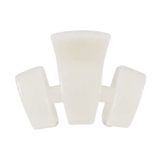 Teleties Classic | Coconut White | Petite | Claw Clip