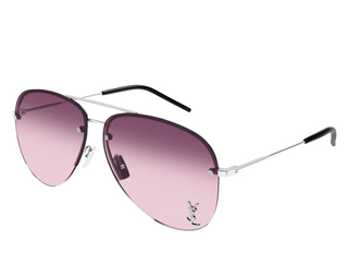 Saint Laurent Classic 11 M-008 / Silver & Red