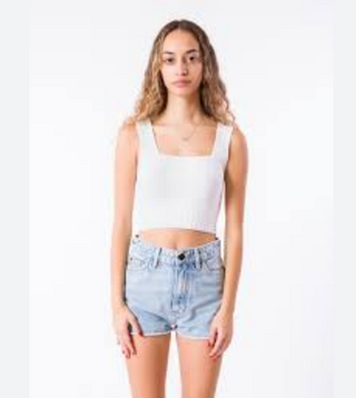 Kerisma Adelina Top / White