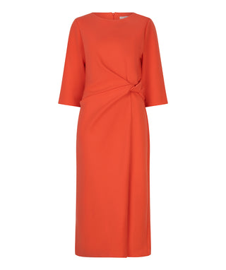 Esqualo Long Side Knot Dress