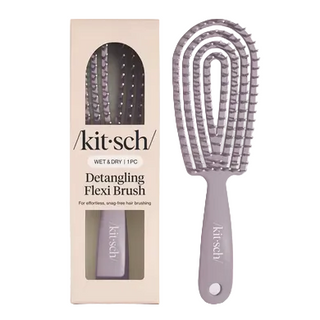 Kitsch Detangling Flexi Brush - Soft Violet