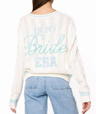 Queen Of Sparkles "In My Bride Era" Cardigan