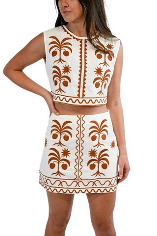 Victoria Dunn Maura Mini Skirt | Pearl Grove
