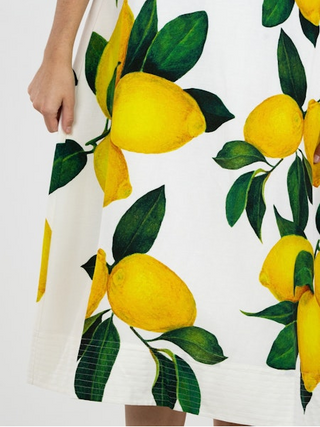 Emily Mccarthy Hampton Dress - Limone