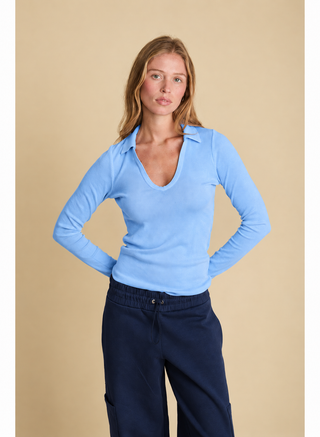 We Are Sundays Club Blue Jamie Tee