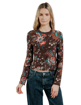 Love The Label Sarafina Tee In Charlotte Floral