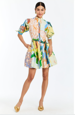 Mestiza Brooklyn Mini Dress in Primrose Floral