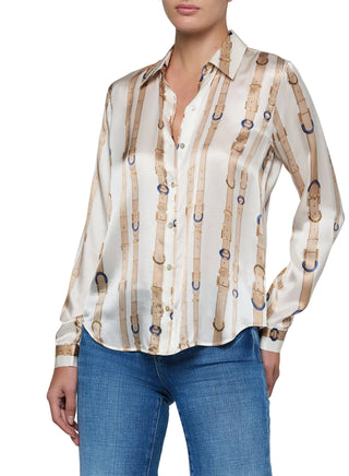L'Agence Tyler L/S Blouse