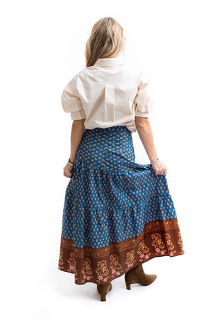 VINTAGE FLORAL SKIRT