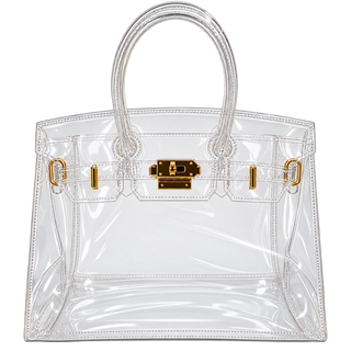 Monkees Collection Clear Stadium Tote – the Ultimate Gameday Bag