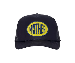 Monkee Collection Mother Trucker Hat in Navy