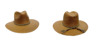 Tipsey Threads Natural Palm Hat With Cabo Braid