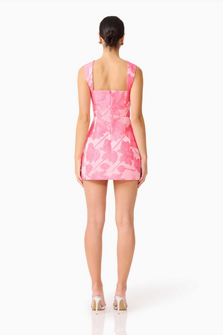 Elliatt Dionne Tulip Mini Dress In Pink