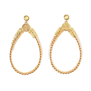 Budhagirl Gold Bibi All Weather Earrings - Gold