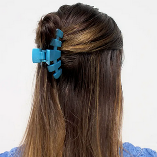 Teleties Classic Hair Clip | Medium | Summer Sky
