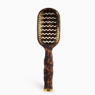 Teleties Vented Hair Brush | Tortoise - Tortoise