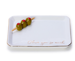 Two's Company Icon Trinket Tray