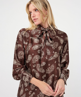Esqualo Bow Blouse