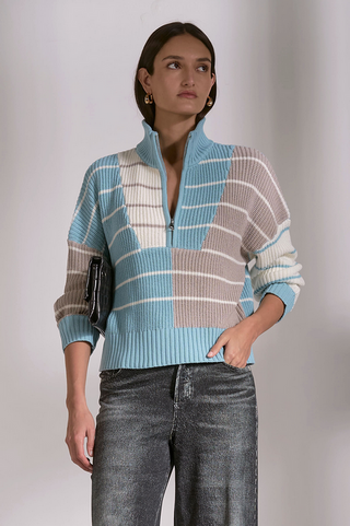 Elan Quarter Zip Sweater