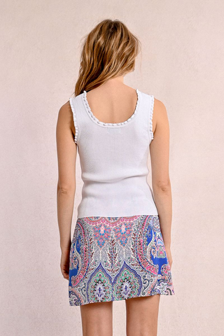 Molly Bracken White Tank Top