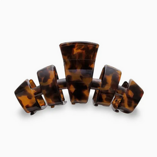 Teleties Classic Hair Clip | Large | Tortoise - Tortoise
