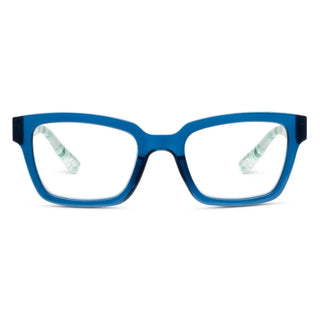 Peepers x Laura Park Siren Deep Blue/Rosemary White Blue Light Glasses