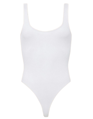 L'Agence Nica Scoop Neck Tank Bodysuit