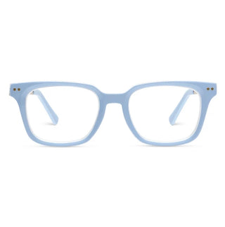 Peepers x Laura Park Sidebar Light Blue/Rosemary Stripe Lavender Blue Light Glasses