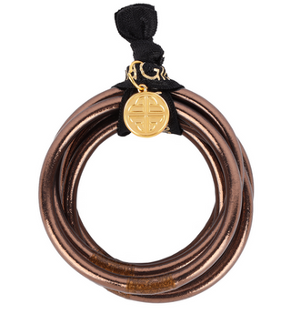 BuDhaGirl ALL WEATHER BANGLES (SET OF 6)