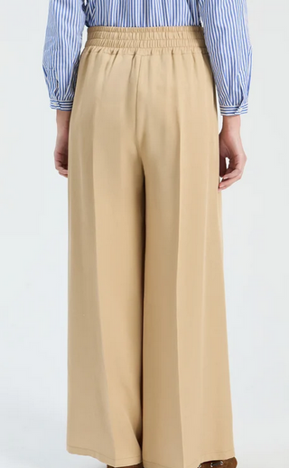 Vilagallo Camel Palazzo Pants