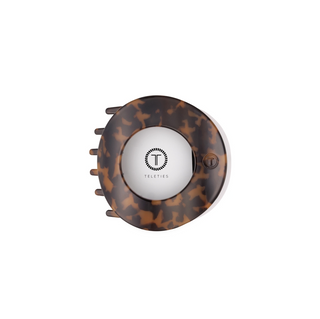 Teleties Tortoise | Medium | Flat Circle Hair Clip - Tortoise