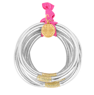 BuDhaGirl ALL WEATHER BANGLES (SET OF 9)