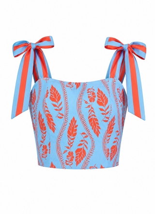 Joy Joy Crimson Fern Bustier