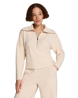 Spanx Airessentials® French Rib Half Zip