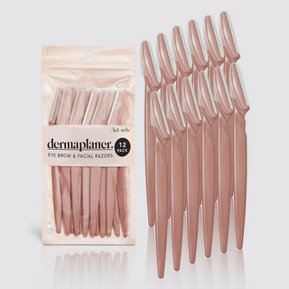 Kitsch Eco-Friendly Dermaplaner 12 Pack / Terracotta
