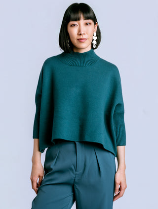 Kerisma Pagoda Teal AJA Sweater