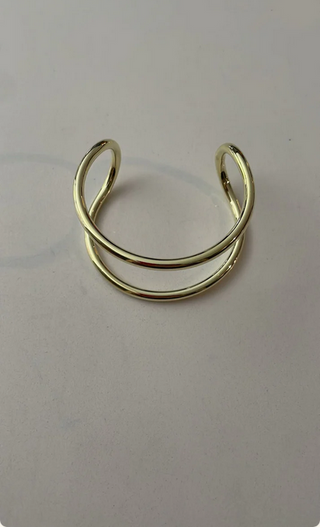 Sheila Fajl Shiny Gold Catasha Cuff / Shiny Gold