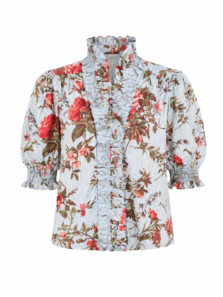 Love The Label Zuri Top in Battersea Floral