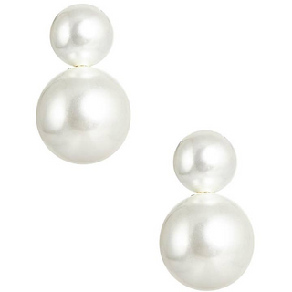 Lisi Lerch Inc. Audrey - Double Pearl Earrings - Belle of the Ball
