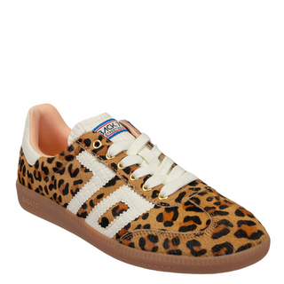 Back 70 Cloud in Leopard Camel White Sneakers